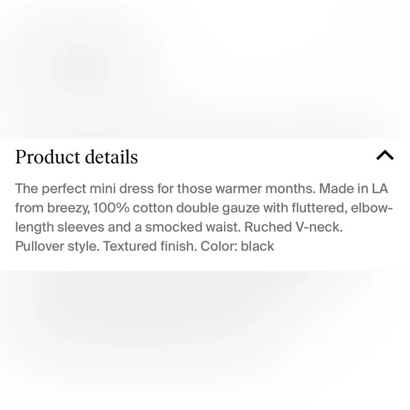 MICHAEL STARS NWOT KATELYN GAUZE DRESS - Picture 9 of 9